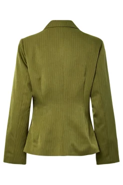 Pcfalka Ls Fittet Pinstriped Blazer*Pieces Clearance