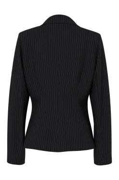 Pieces Pcfalka Ls Fittet Pinstriped Blazer< Blazere