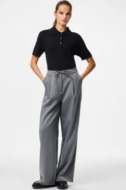 Pcfalka Pinstriped Tie Pants*Pieces Discount