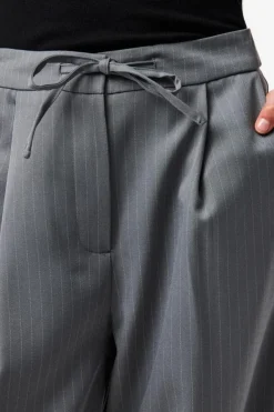Pcfalka Pinstriped Tie Pants*Pieces Discount