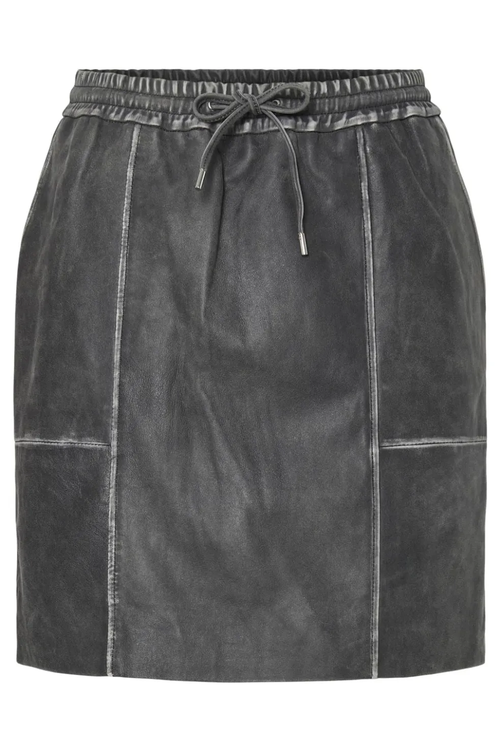 Pieces Pcfemma Short Leather Skirt 17160643< Sæt 🛍️|Nederdele