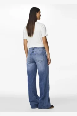 Pcfemma Wide Denim Jeans Fsy*Pieces Outlet