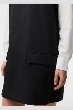 Pcfiline Sl Short Dress Fsy*Pieces Outlet