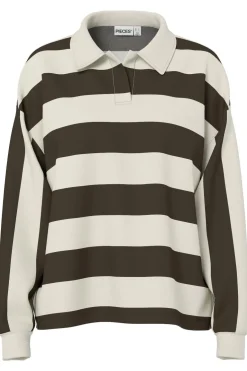 Pcfilucca Ls Loose Polo Shirt*Pieces Sale