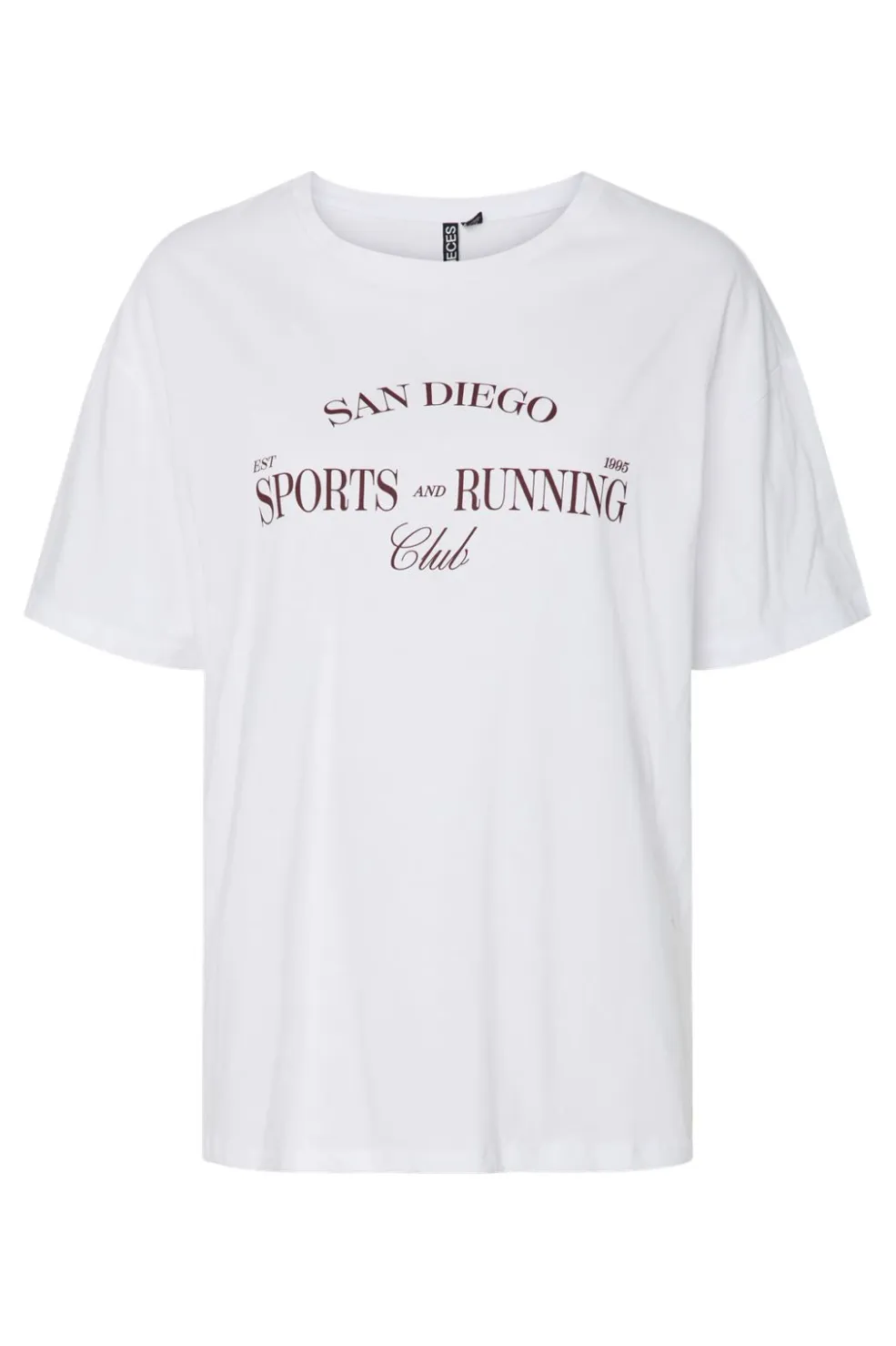 Pieces Pcfiona Ss O-Neck Tee Fsy< T-Shirts & Toppe