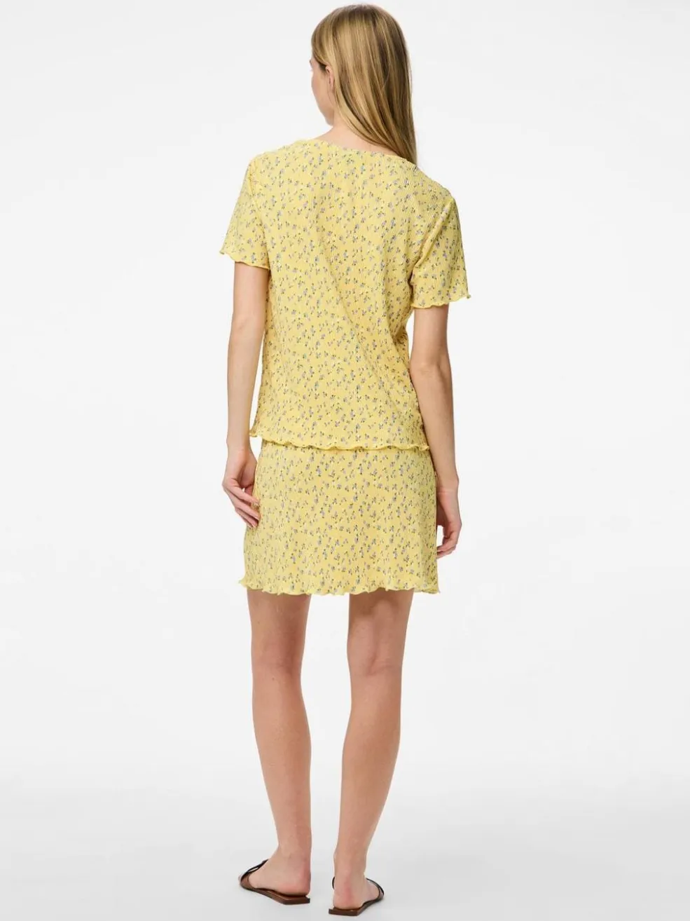 Pieces Pcflora Ss O-Neck Top< T-Shirts & Toppe