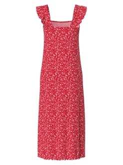 Pieces Pcflora Strap Flounce Dress< Kjoler