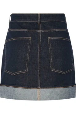 Pcfranna Short Denim Skirt Fsy*Pieces Best