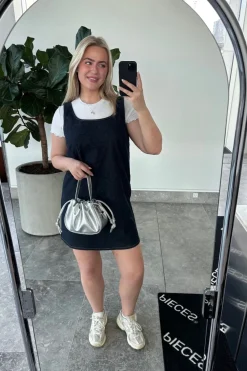 Pieces Pcfranna Sl Denim Spencer Dress Fsy< Kjoler