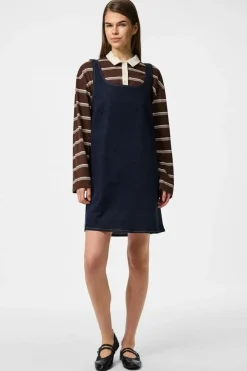 Pieces Pcfranna Sl Denim Spencer Dress Fsy< Kjoler