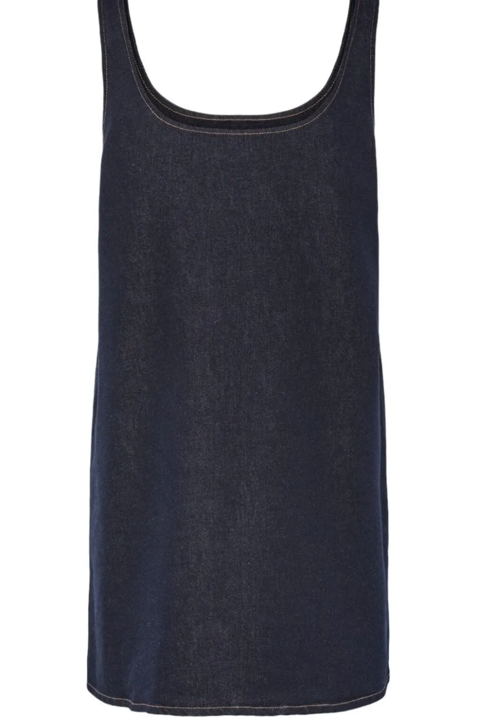 Pieces Pcfranna Sl Denim Spencer Dress Fsy< Kjoler