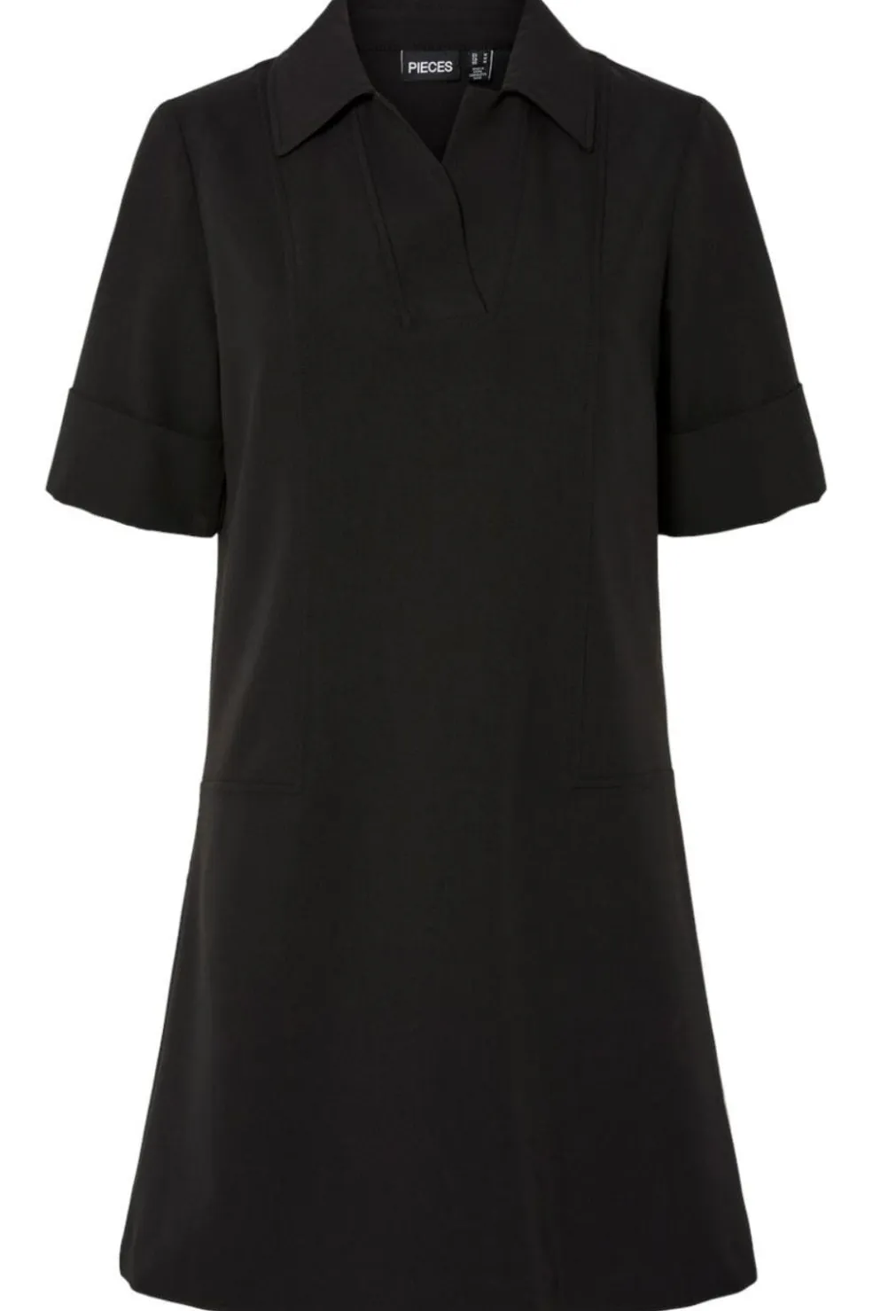 Pieces Pcfrida Ss V-Neck Dress Fsy< Kjoler