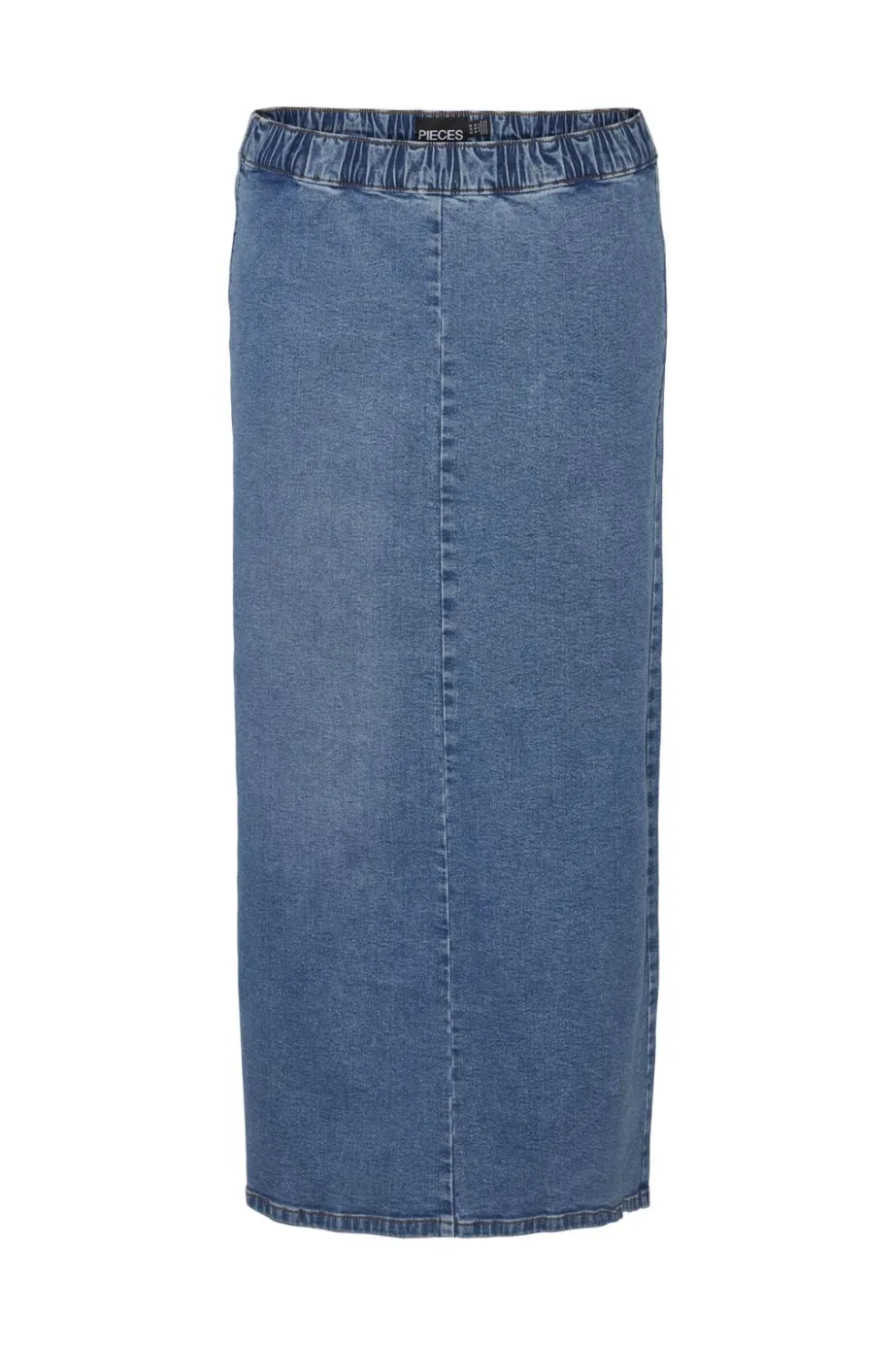 Pieces Pcginny Midi Denim Skirt Jit< Nederdele