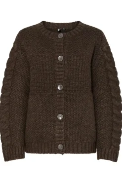 Pieces Pcjacinthe Ls O-Neck Knit Cardigan Mpa B< Cardigans|Ammevenligt Tøj