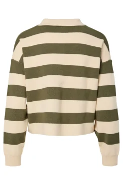 Pcjassy Ls Short Polo Knit*Pieces Outlet