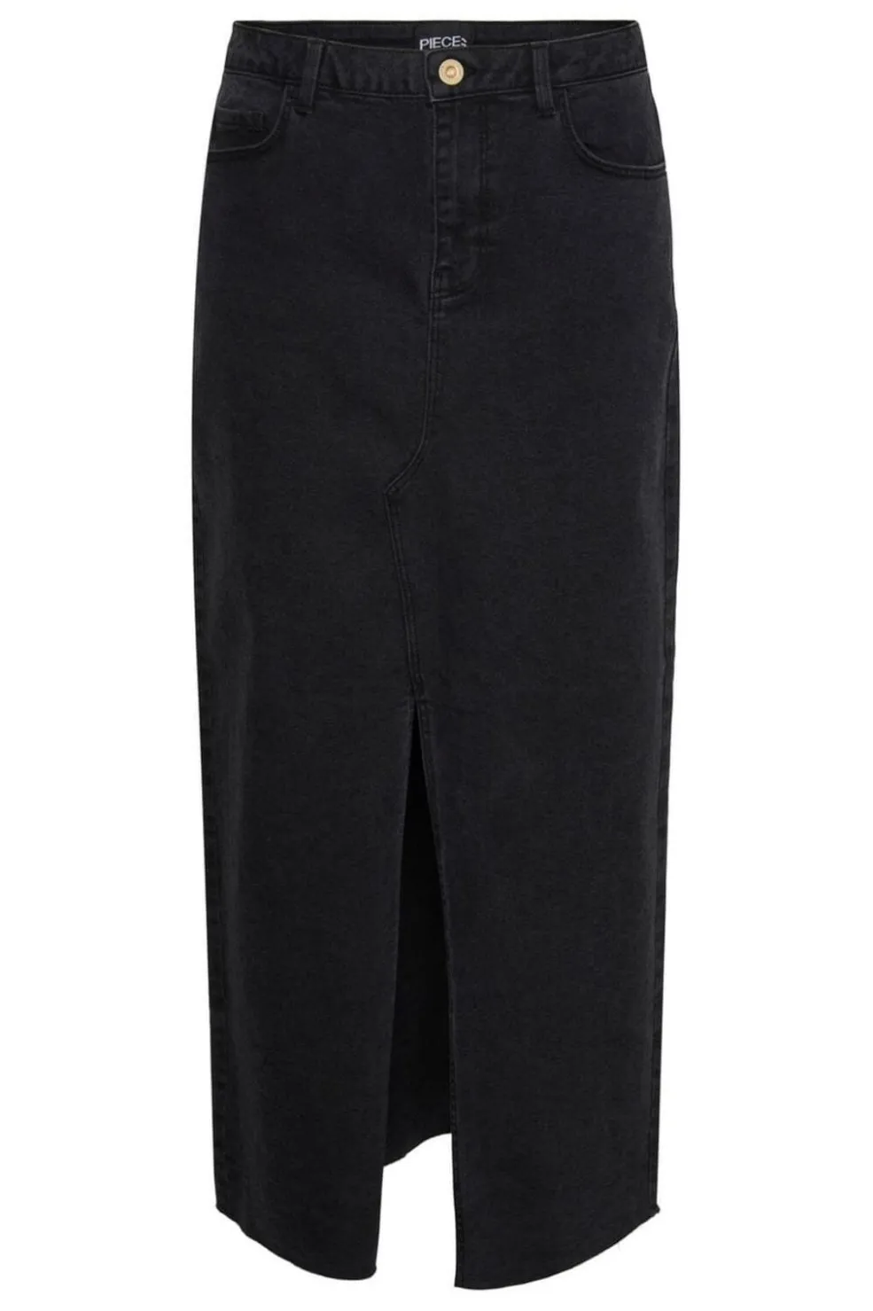 Pieces Pcjessie Anklenim Skirt< Nederdele