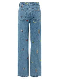 Pieces Pcjidi Straight Jeans Mpa< Sæt 🛍️|Bukser, Jeans & Leggings