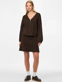 Pieces Pcjunna Ls V-Neck Knit Cardigan< Cardigans