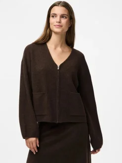 Pieces Pcjunna Ls V-Neck Knit Cardigan< Cardigans