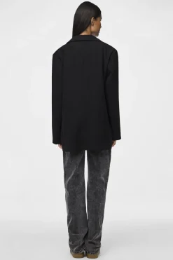 Pieces Pckamil Ls Loose Blazer< Blazere