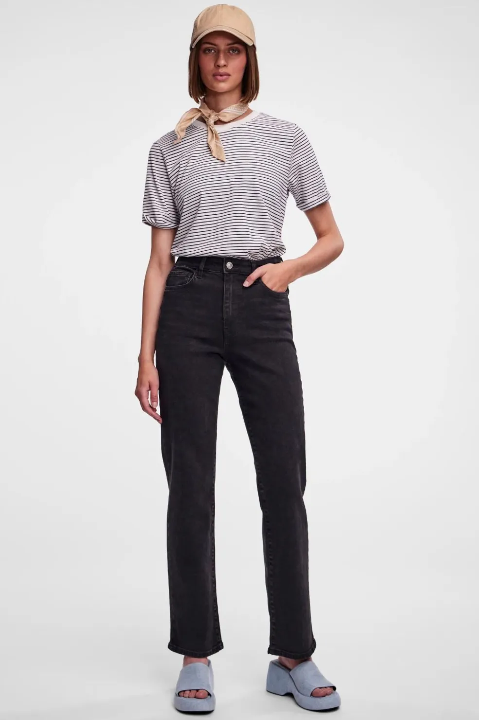 Pckelly Straight Jeans Bl102*Pieces