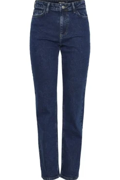 Pieces Pckelly Straight Jeans Db502< Bukser, Jeans & Leggings