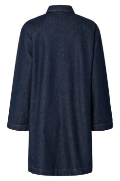 Pckenya Ls A-Shape Denim Dress*Pieces