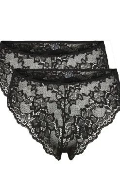 Pieces Pclina Lace Wide Brief 2-Pack< Nattøj & Lingeri