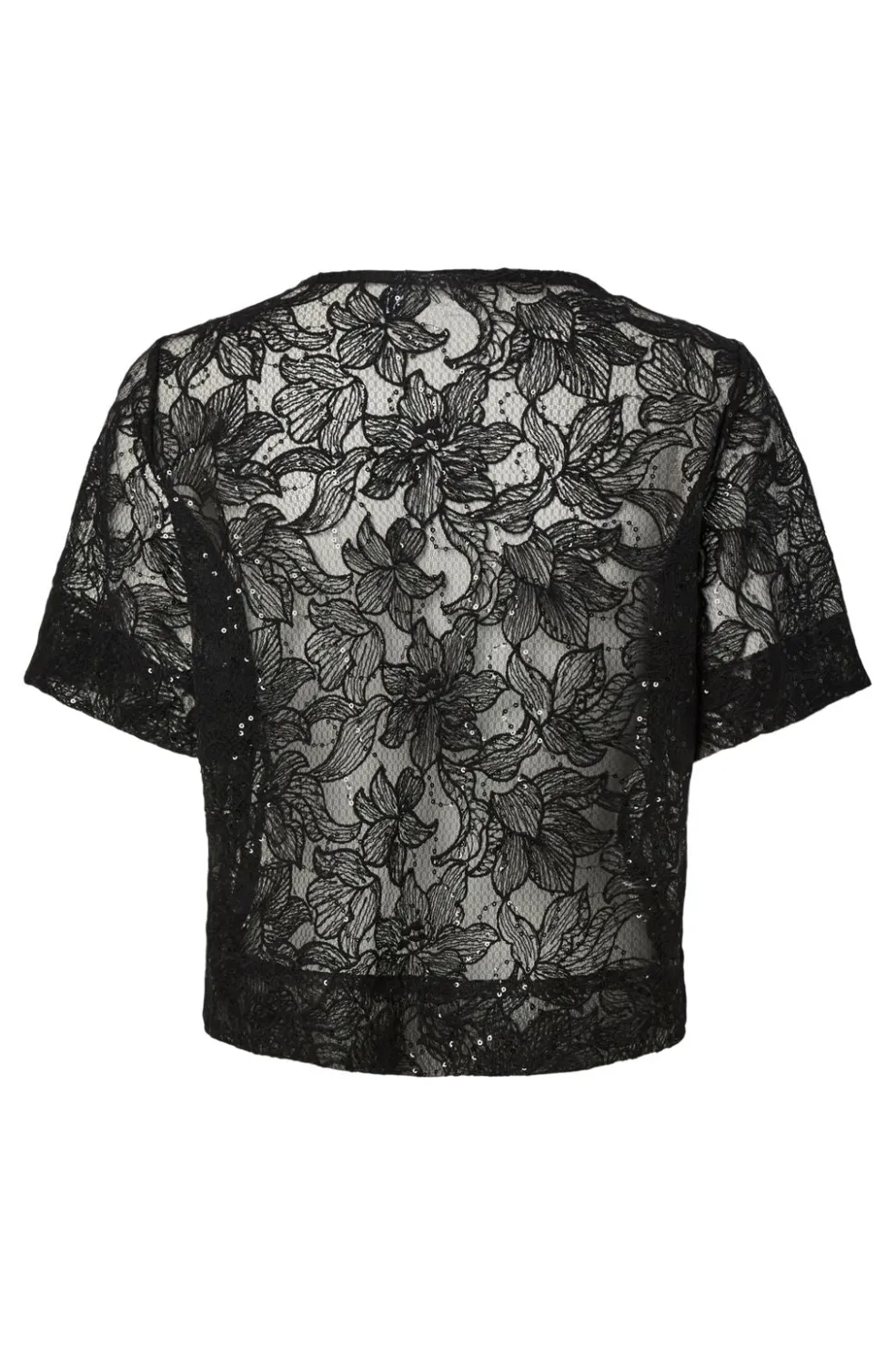 Pieces Pclouise 2/4 V-Neck Tie Top< Sæt 🛍️|T-Shirts & Toppe