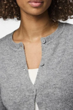 Pieces Pcmalou Ls Knit Cardigan< Cardigans|Ammevenligt Tøj