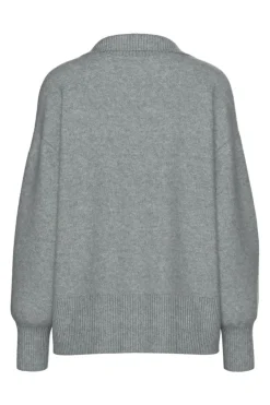 Pieces Pcmalou Ls Polo Knit< Strik|Bluser & Skjorter