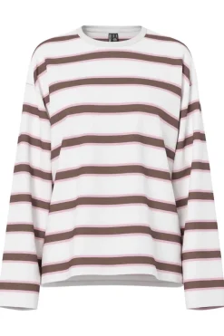 Pieces Pcmila Ls Loose Tee< Bluser & Skjorter