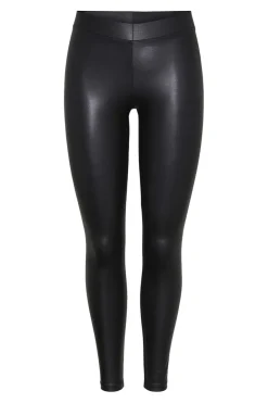 Pieces PcNew Shiny Leggings< Bukser, Jeans & Leggings