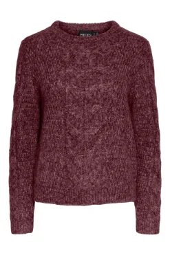 Pcnina Ls O-Neck Knit*Pieces New