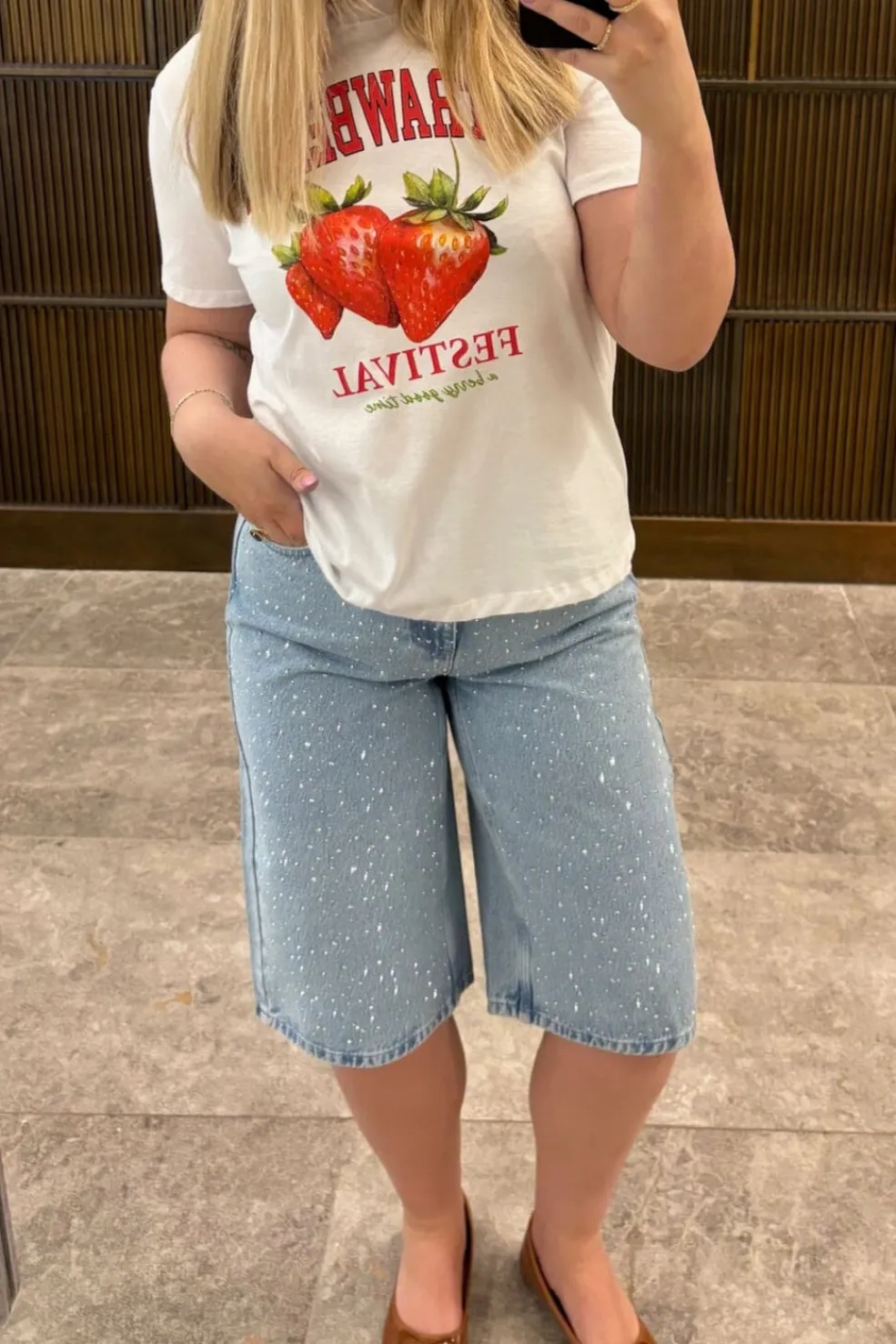 Pieces Pcnoel Denim Jorts Pp< Shorts