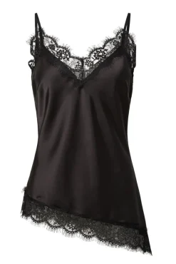 Pcnomi Strap Satin Lace Top*Pieces