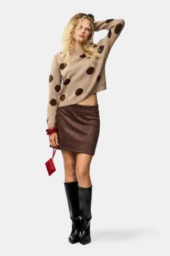 Pcosla Ls O-Neck Knit Pullover*Pieces Outlet