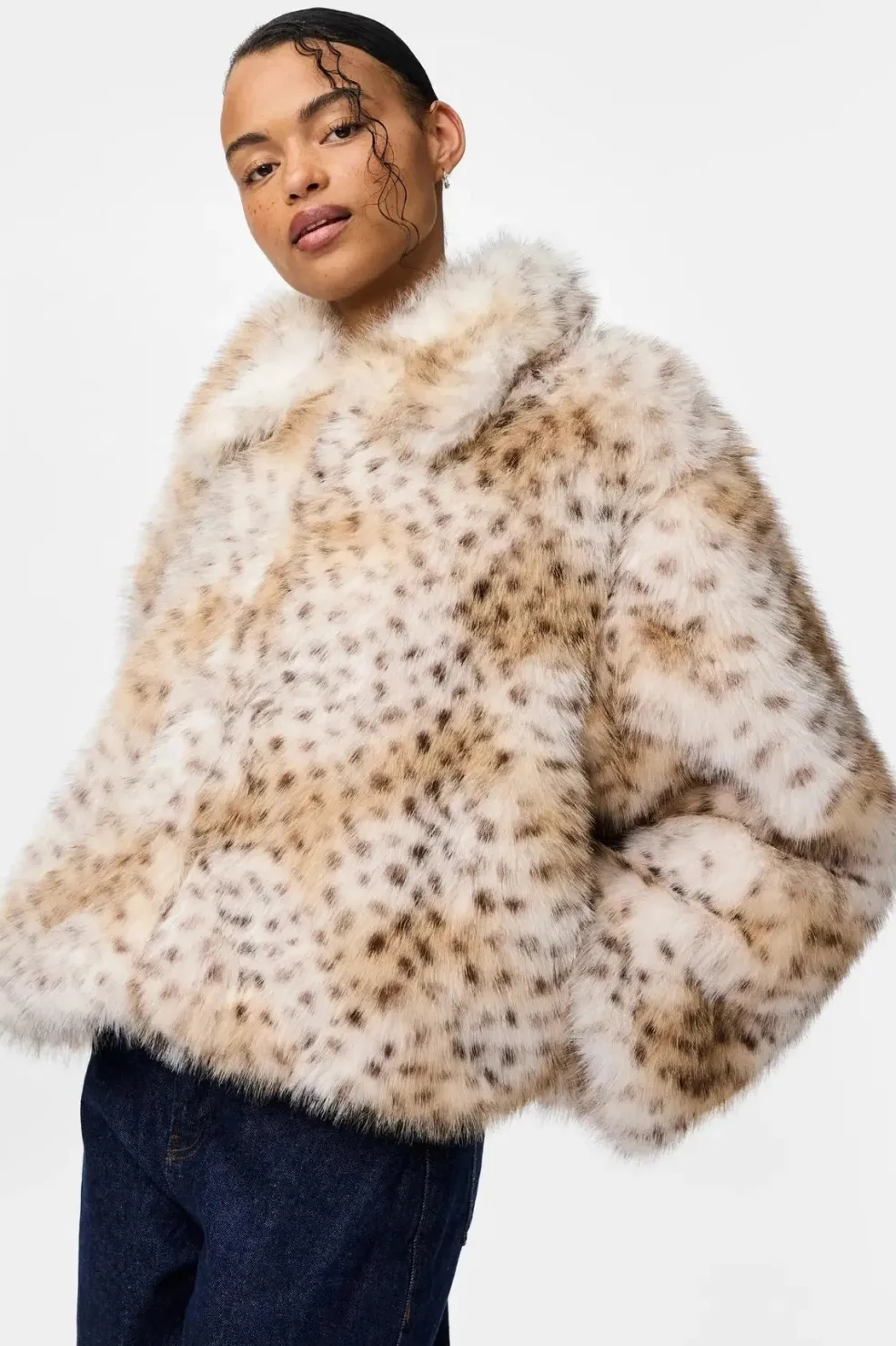 Pieces Pcplush Short Fluffy Jacket< Overtøj & Jakker