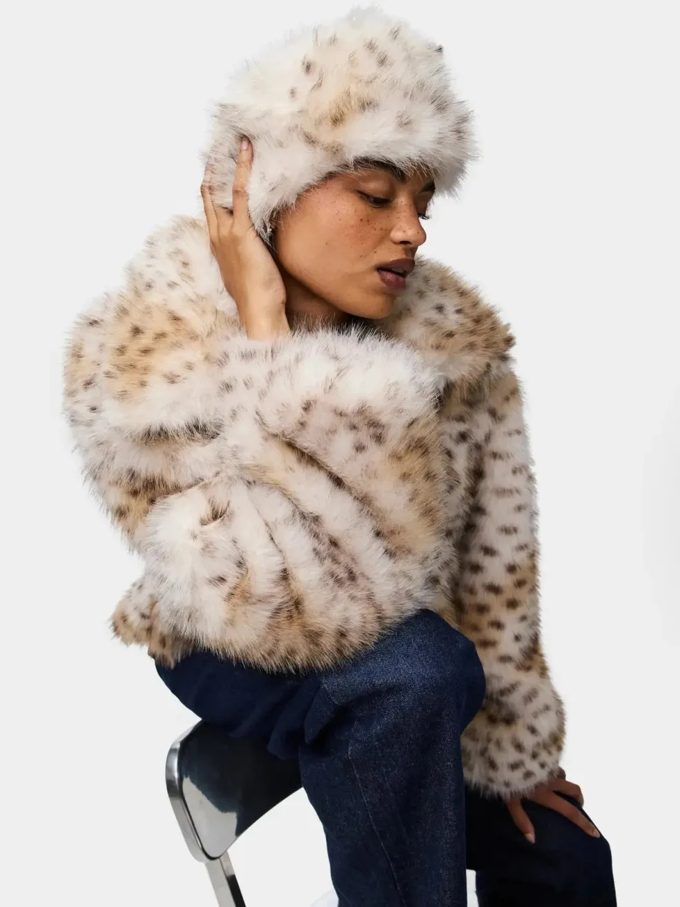 Pieces Pcplush Short Fluffy Jacket< Overtøj & Jakker