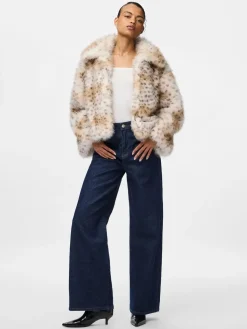 Pieces Pcplush Short Fluffy Jacket< Overtøj & Jakker