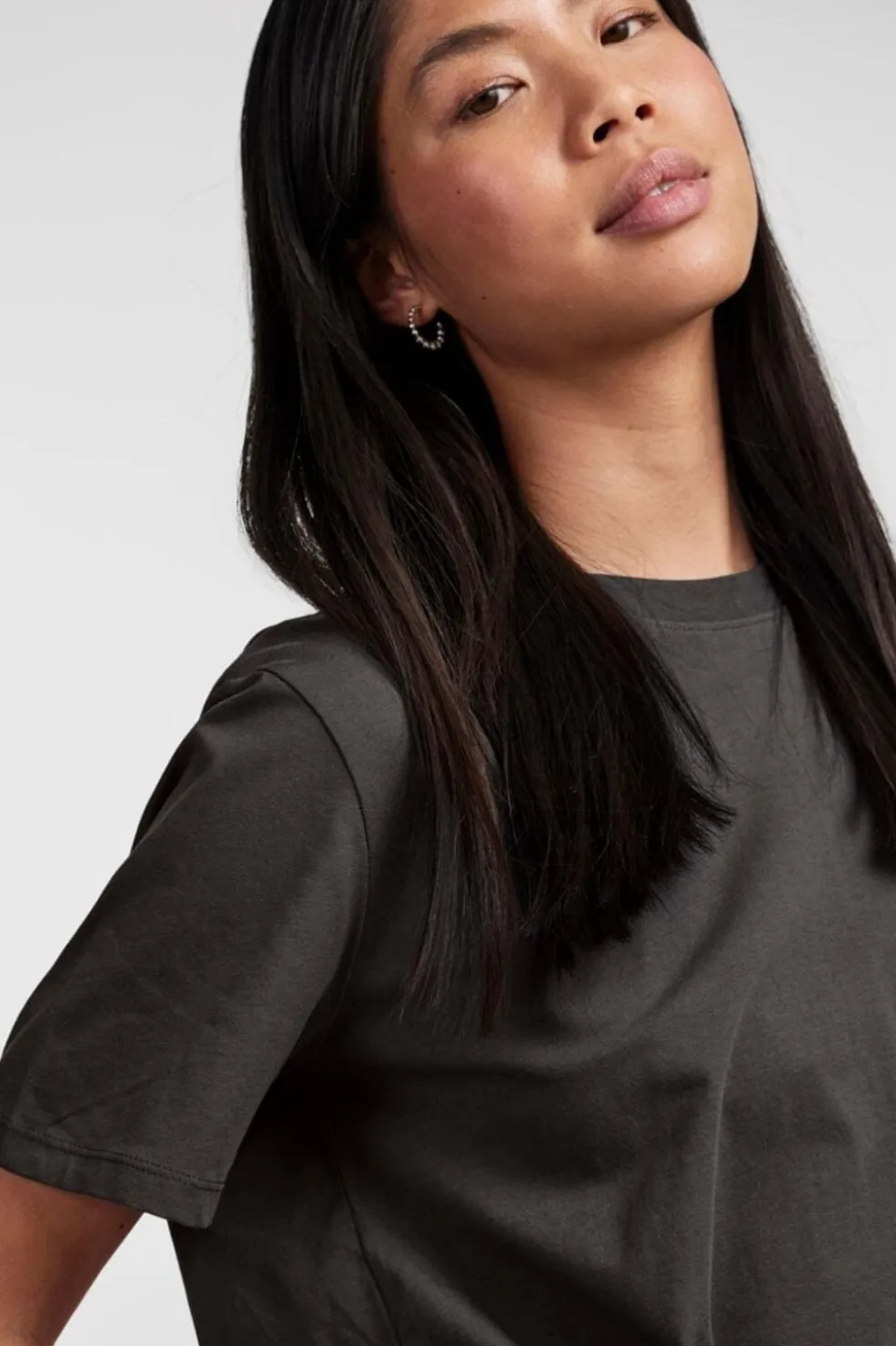 Pieces Pcria Ss Solid Tee< T-Shirts & Toppe