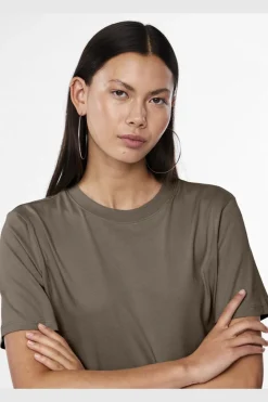 Pieces Pcria Ss Solid Tee< T-Shirts & Toppe