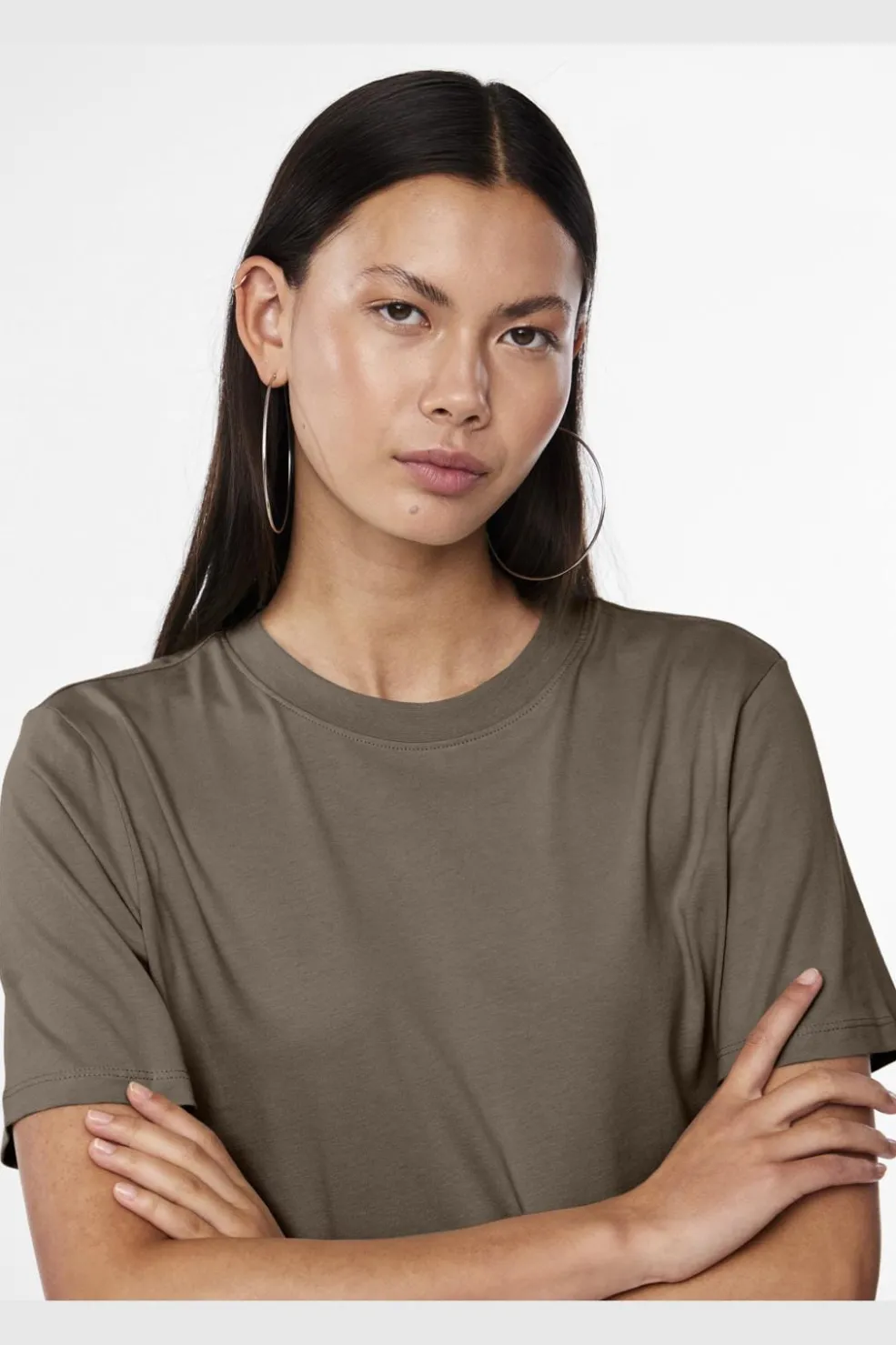 Pieces Pcria Ss Solid Tee< T-Shirts & Toppe