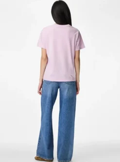 Pcria Ss Solid Tee*Pieces Hot