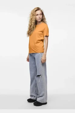 Pieces Pcria Ss Solid Tee< T-Shirts & Toppe