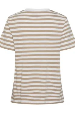 Pieces Pcria Ss Tee Stripes< T-Shirts & Toppe