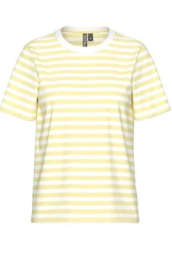 Pieces Pcria Ss Tee Stripes< T-Shirts & Toppe