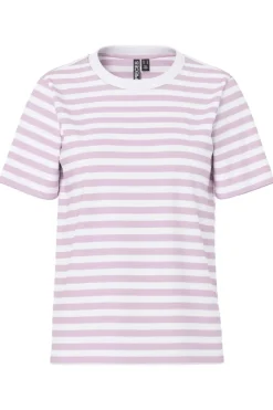 Pcria Ss Tee Stripes*Pieces New