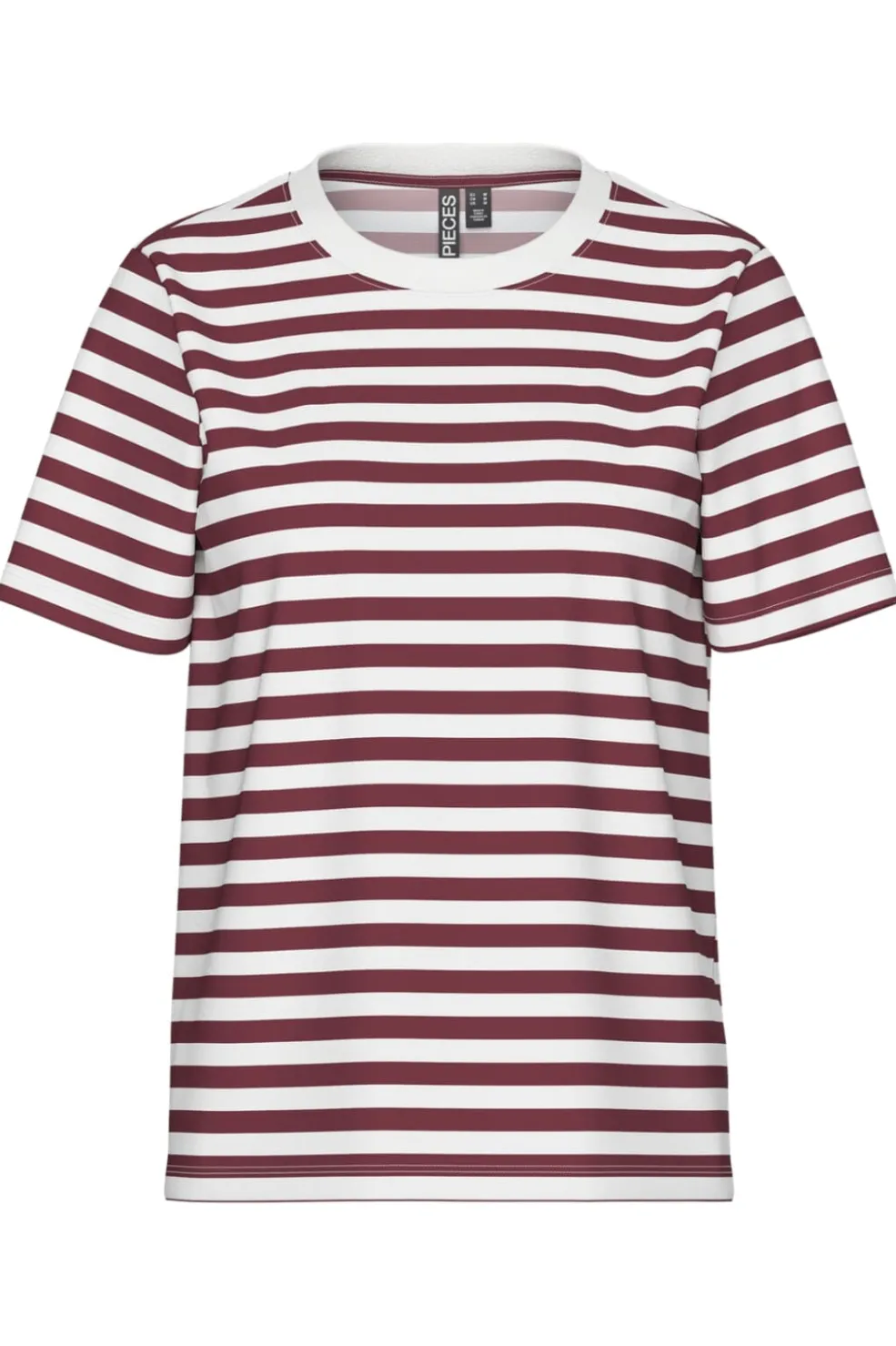 Pcria Ss Tee Stripes*Pieces Hot