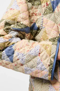 Pcrikke Quilted Jacket*Pieces Hot